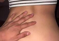 Teen culona fucked while chatting with boyfriend on phone