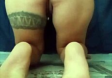 Sexy Mexicana Bailando en Lencer�a Ense�ando Culo y Tetas