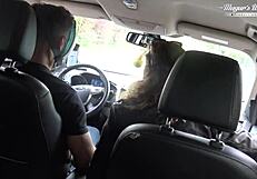 Damn! Nympho Wife Julia North’s Quick Anal Fuck in Forest