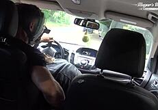 Damn! Nympho Wife Julia North’s Quick Anal Fuck in Forest