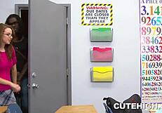 Pressley Carter caught in sticky interracial mess with big cock