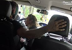 Damn! Nympho Wife Julia North’s Quick Anal Fuck in Forest