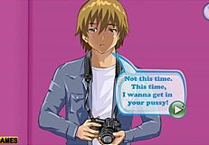 In this game, players aim for cumshots on big tits