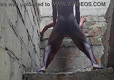 she lured me into banging her hard inside an unfinished building