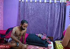 Beautiful Indian house wife having hardcore sex with a stranger