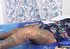 Brazilian Pornstar Fucks Stepdaughter While Wife Sleeps in Next Room