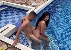 The horny pool boy seduces me when my husband is not at home: Part 2