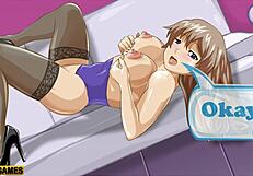 In this game, players aim for cumshots on big tits