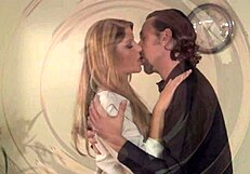 Monica Sweetheart rides colleague's cock on desk