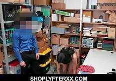 Black Teen Shoplyfter Banged Hard in LP Office