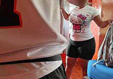 my step-nephew makes me suck his dick like a whore while husband's away