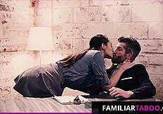 Chief helps his secretary Bella Rollan with needs at work.