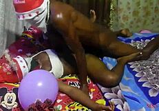 I GAVE MY WET PUSSY AS A CHRISTMAS GIFT, SURPRISING MY EX BOYFRIEND WHO FUCKED ME HARD