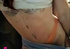 Athletic Redhead with Big Tits, Ass, Tan Lines Returns Even Hotter and More Tanned