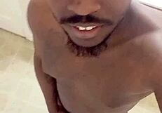 Solo Masturbation with Mirror Selfie