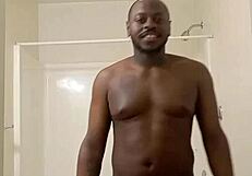 Solo Masturbation with Mirror Selfie