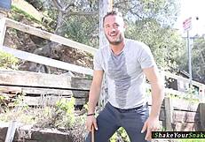 Curvy big-titted milf gags on cock before intense riding