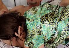 Exploring Clothed Sex in Satin Lingerie with Rimming and Deepthroat Action