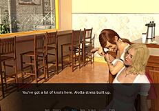 Blonde Lesbians Play X-Ray Eyes Game Demo