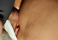 fuck that big shaved pussy with toys