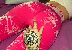 Destroying her tight asshole in doggystyle quickie