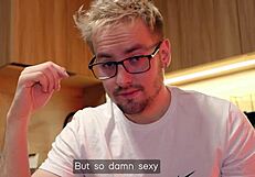 Nerdy step bro fucks ass intensely