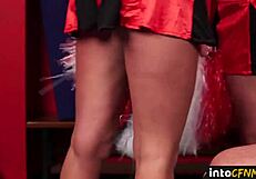 Cheerleading Dommes Wank Subs Dicks Cfnm