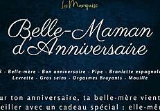 Belle-Maman Anniversary French Step-Mom Doggy Style Bent Over.