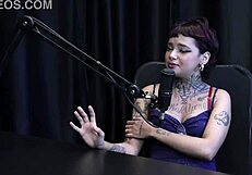 Latina Teen Annie Clementine Starts With Sensual Photos, Explains Slutty Past, Then Gets Fucked On Street In Sheer Red.