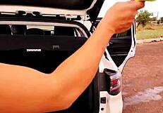 i drove vagninho outdoors and let him overflow my ass with cum