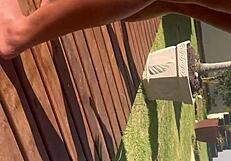 Amateur Behind Scenes: Naked Women FUCKING In Mansion