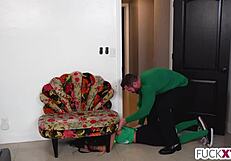 Petite Brunette Babe Hides And Seeks Fuck