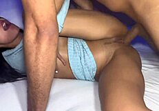 Novinha Rips Off Condom to Ride Me Raw!