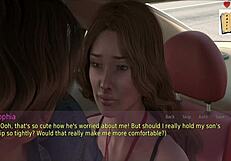 a wife and her stepmother share intimate homemade moments with big tits and ass