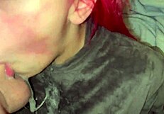 Hard sloppy throat fucking deepthroat