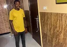 I Couldn't Resist My Gateman While Husband Was Away for a Rough Quickie