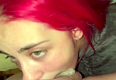 Hard sloppy throat fucking deepthroat