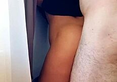European teens get rough doggy style sex after parties