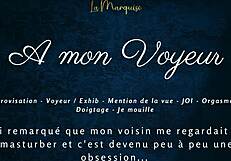 A Mon Voyeur: French Solo Multiple Orgasms.