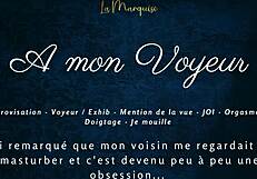 A Mon Voyeur: French Solo Multiple Orgasms.