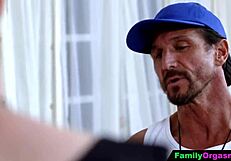 familyorgasm where competitive men tire out their stepdaughters