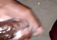 superdarius guy quick jerk off before bedtime with sloppy cumshot