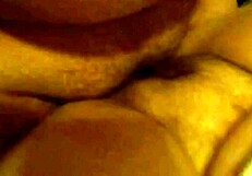 fat bbw pussy gets cumshot all over in close-up.