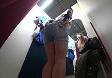 luscious russian ass caught by hidden camera in store fitting room
