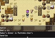 Blonde Shemale Faces Mountain Thief Leader in Epic Showdown