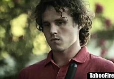 golddigging mature stepmom bangs in messed up family affair!