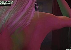 Want to see this blonde stripper's private lap dance in Vanilla Unicorn?