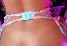 submissive young latina slut screams while twerking in her first homemade porn