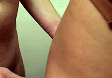 Italian Milf Gives Amateur Blowjob in Kitchen.