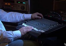 i'm a beautiful redhead lady with big tits, bent over for doggystyle hardcore sex with my couple